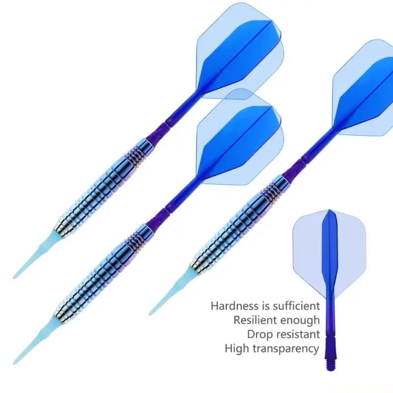 M5TC Plastic Tip Profession Soft Tip Darting for Dartboard with Tip, Shafts, Flight