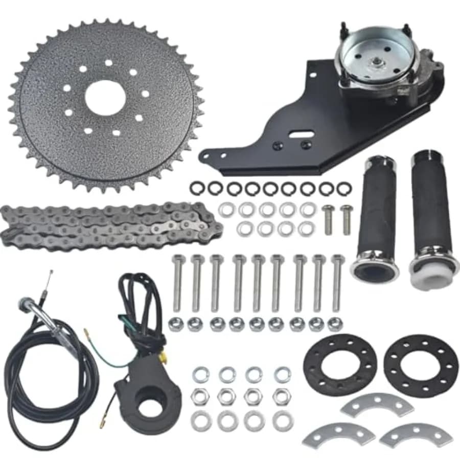 Kit di montaggio laterale a 4 tempi da 42cc per bici motorizzata a benzina 47cc 49cc GX35