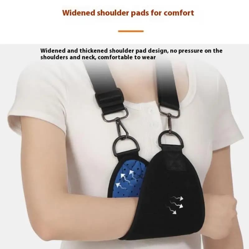 Adjustable Breathable Arm Sling Universal Support Shoulder Strap Brace Immobilizer Wrist Elbow Forearm Support Brace Straps