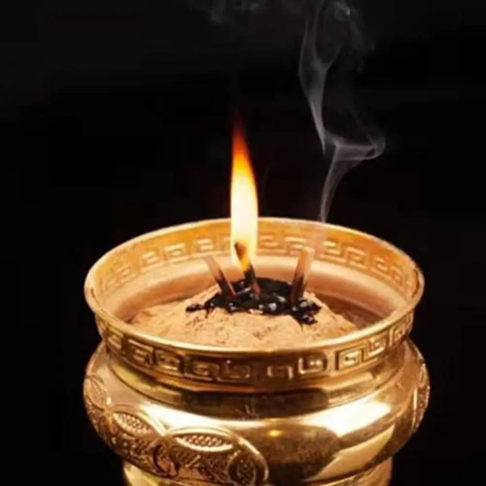 1 Confezione di Bastoncini di Sandalo Naturale Marrone, Incenso per Culto Buddista, Strisce Profumate per Aromaterapia Domestica, Meditazione e Yoga