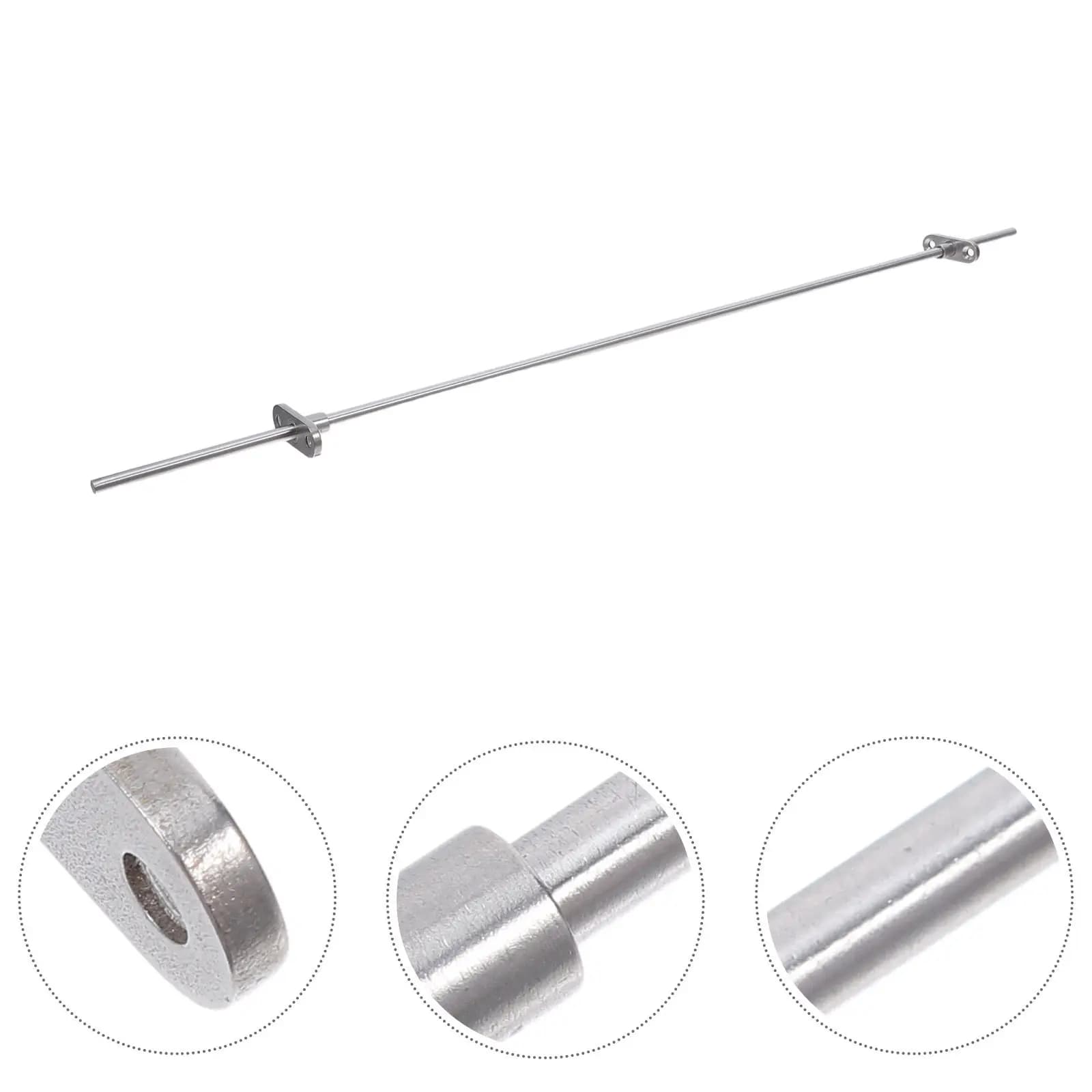 Barra Portadocumenti in Acciaio Inox Resistente da 50 Cm per Montaggio su Cassettiere e Armadietti, Antiruggine, per Ufficio