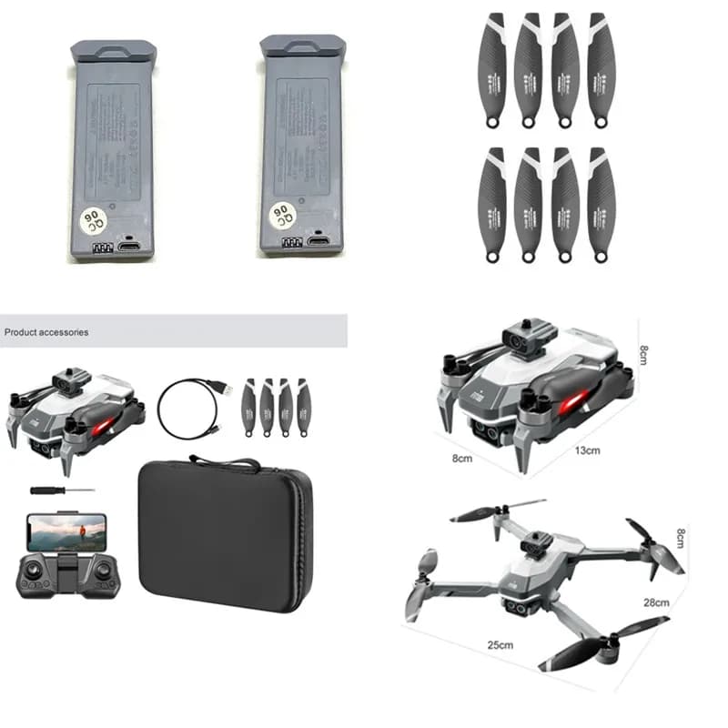 Batteria e Eliche Originali per Drone RC 4DRC M2S - Accessori e Ricambi per Droni M2S