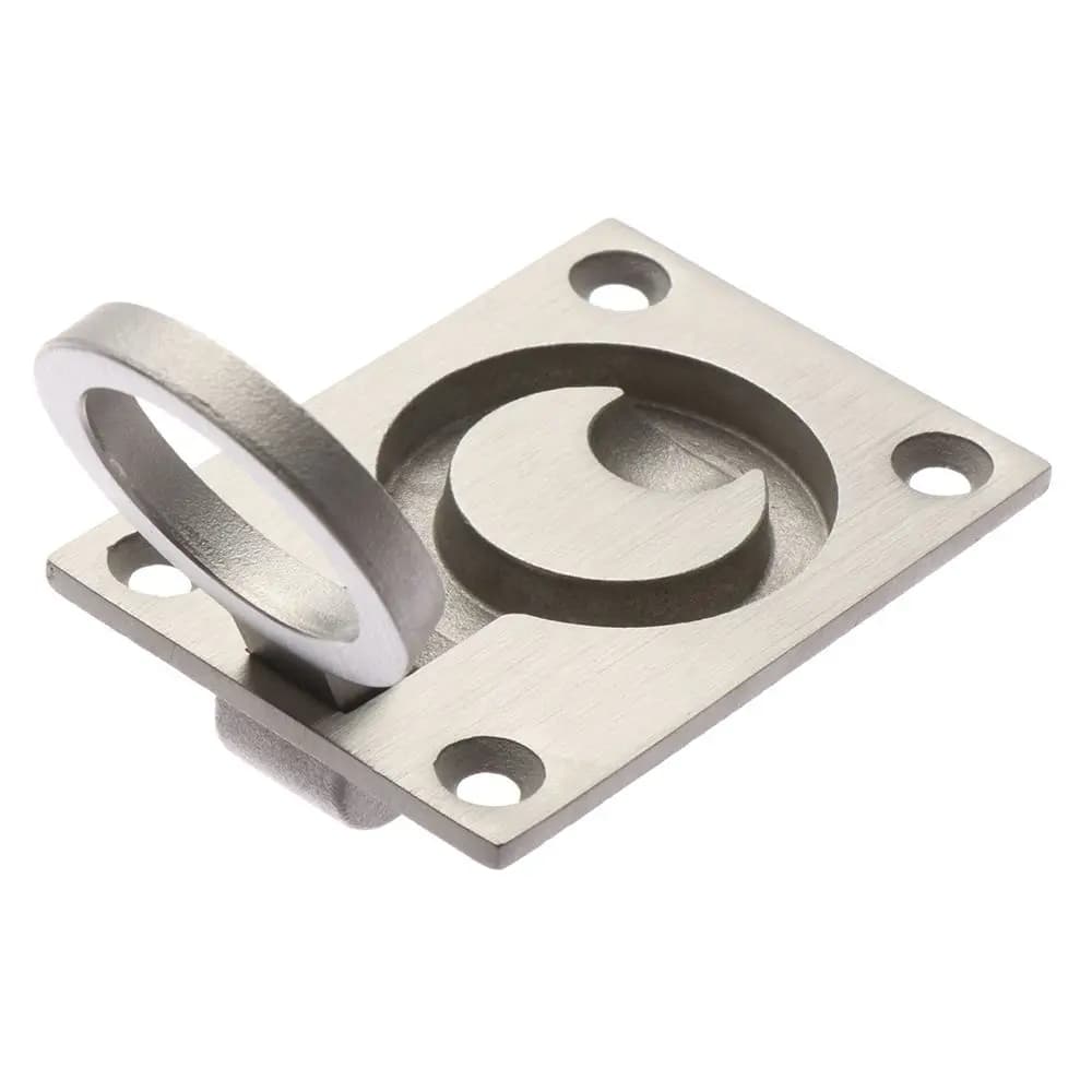 Acciaio inossidabile Flush Pull Ring Deck Hatch Pull Ring manopole per porte estrattori da incasso durevoli maniglie per armadietti Hardware