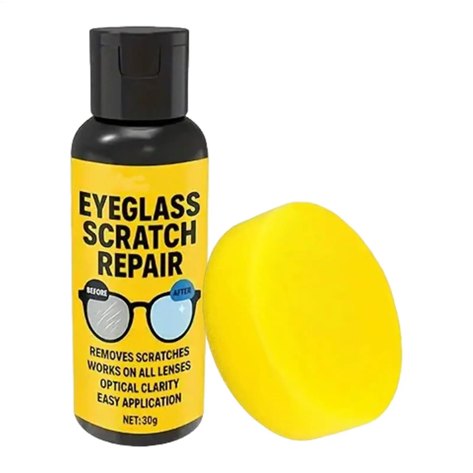 Lens Scratch Removal Device Detergent for Sunglasses Screen Polishing Anti-scratch Solution for Camera Table Screen Car Stem Clock