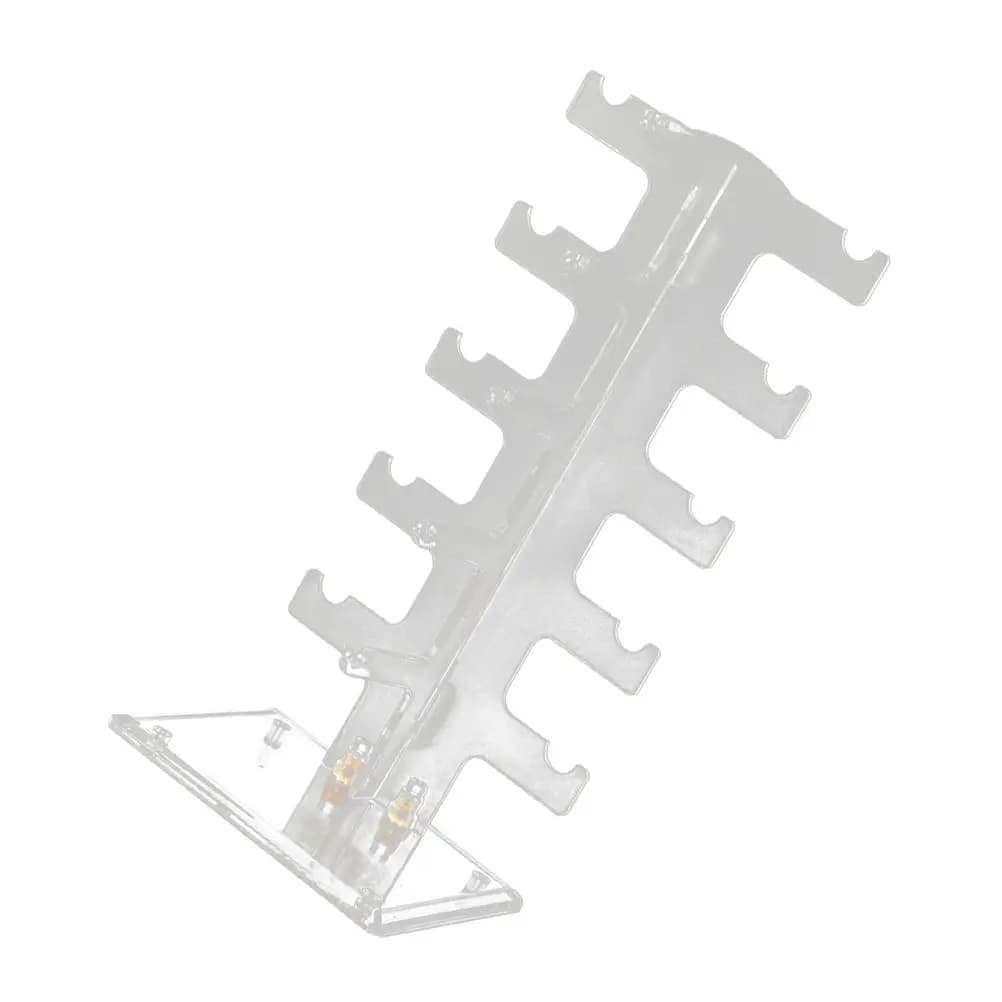 Espositore per Occhiali da Sole, Supporto per Occhiali per Negozi di Ottica, Case, Uffici, Organizzatore per Occhiali e Maschere da Sci, Elegante Espositore in Plastica