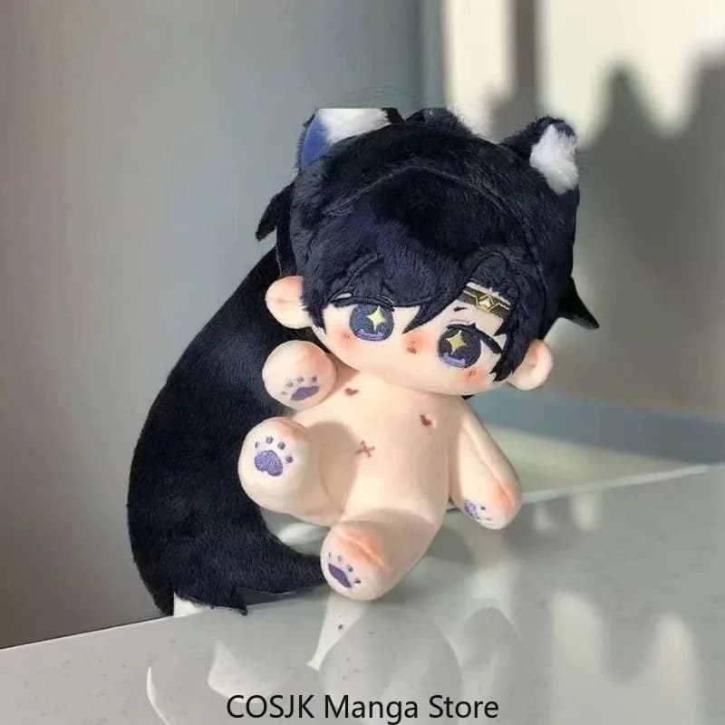 Peluche Anime Ashes Of The Kingdom 20cm in Cotone, Morbido Corpo Imbottito per Cosplay, Figura Imbottita con Vestito Carino, Charm Stampato