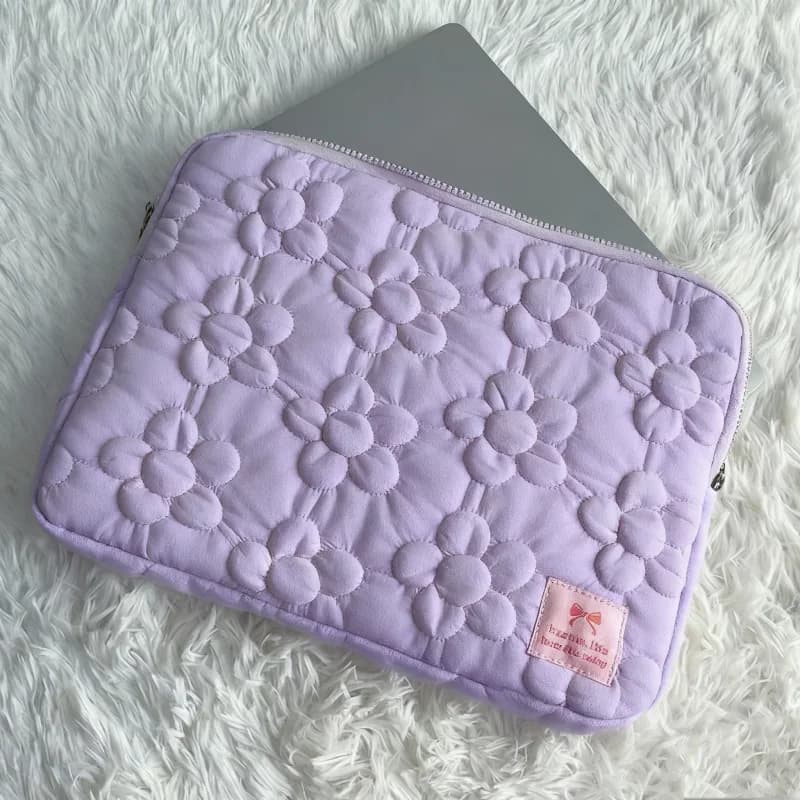 Borsa a maniche per tablet portatile Macaron per Ipad Air6 Pro11/10.9/10.5/10.2/9.7 per MacBook 13.3 13.6 14 15 15.6 Borsa interna da 16 pollici