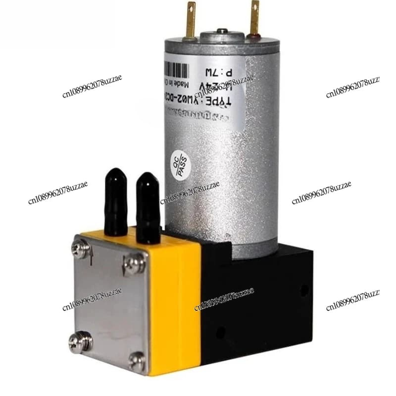 Pompa a membrana autoadescante acqua in miniatura pressione negativa aria 12V liquido di scarico 24V piccola ventosa sottovuoto YW02