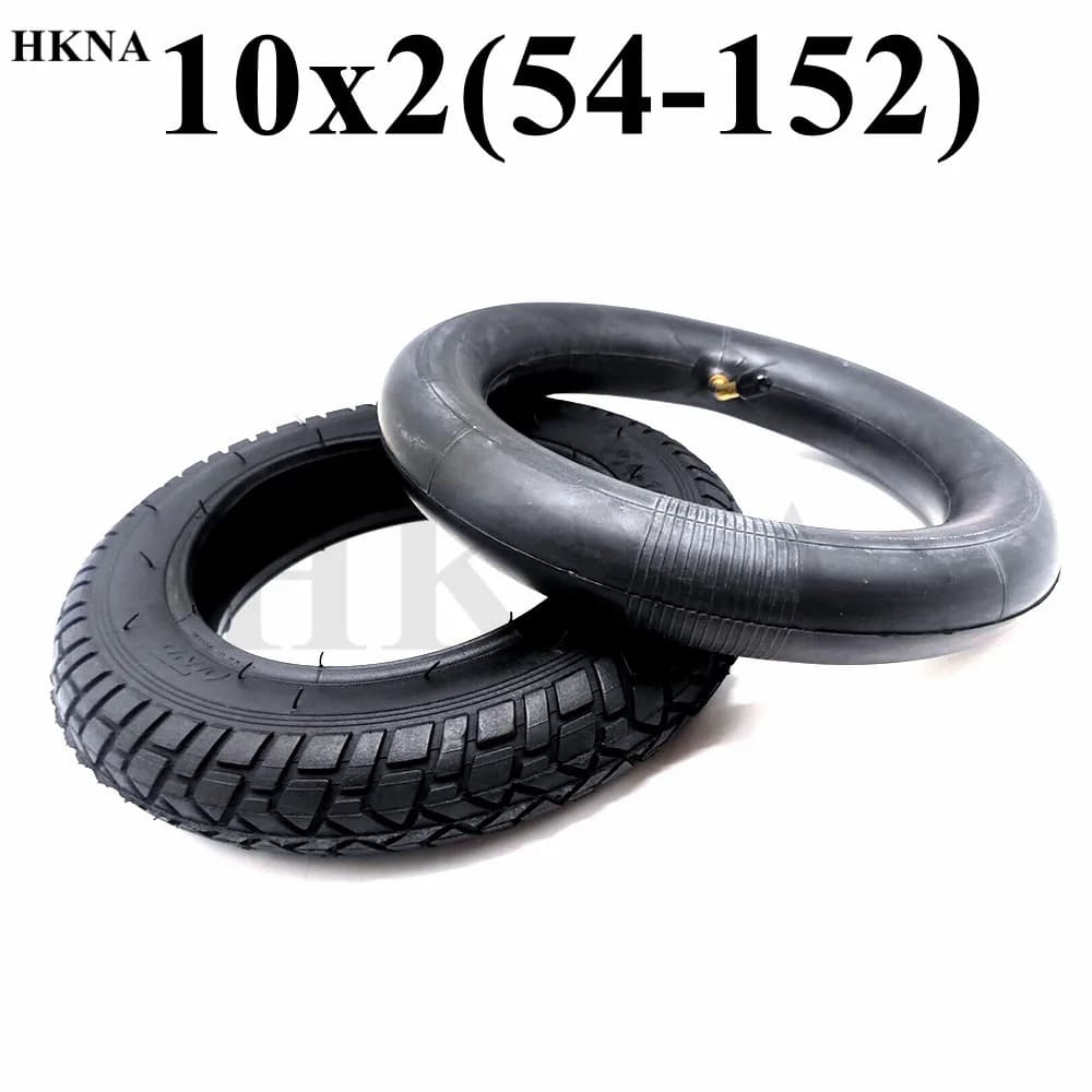 Camera d'aria per pneumatici da 10 pollici 10x2 10*2 Pneumatico 54-152 per scooter elettrico Carrozzina Passeggino Bici per bambini Roadster Trike Triciclo Parti
