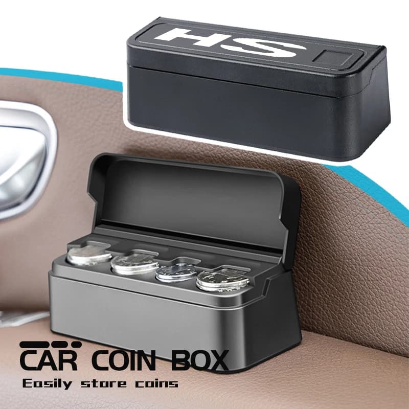 Car Logo Coin Storage Box Creative Coins Purse Accessories For MG 550 42 6 ZT 7 3 ZR RX5 ZS 350 HS TF 5