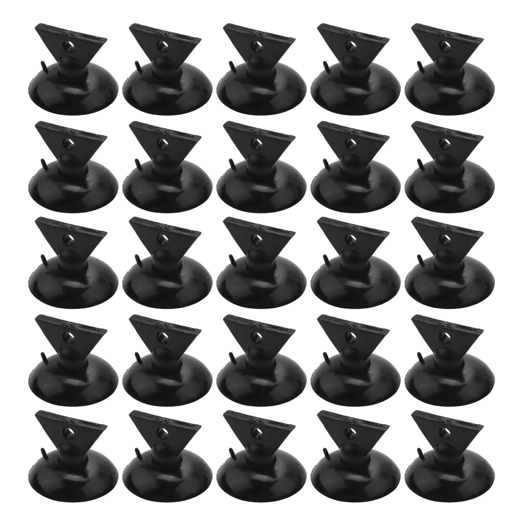 A63K-25 Pz GU10 Lampadina Cambia Lampada Cambia Testa Lampada a ventosa in PVC Sostituzione per Mini luci a binario alogene a LED
