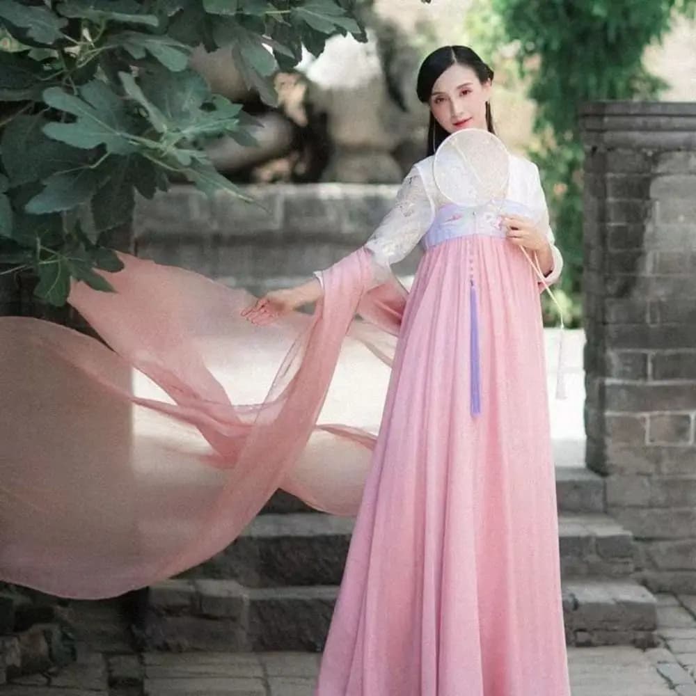 Elegant Chiffon Chinese Ancient Dance Ribbon Ethereal Traditional Opera Costume Streamer China Style Dance Performance Ribbon