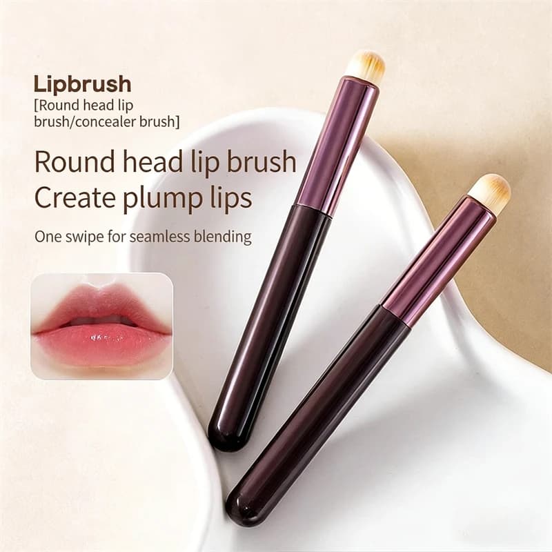 1/3 Pezzi Nuovo Pennello Labbra alla Moda, Pennelli Correttore, Applicatore Rossetto, Pennello Multifunzione per Trucco Labbra, Strumenti Cosmetici
