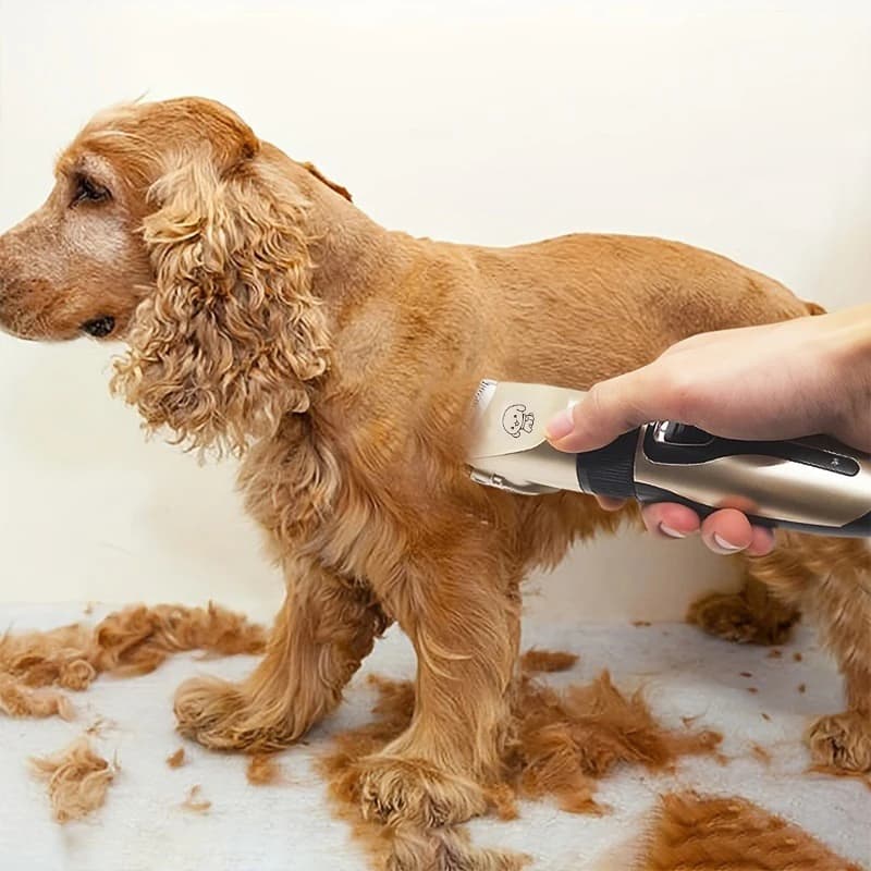 Kit tagliacapelli per animali domestici tagliacapelli elettrico di precisione perfetto per la toelettatura professionale a casa, ideale per cani e gatti