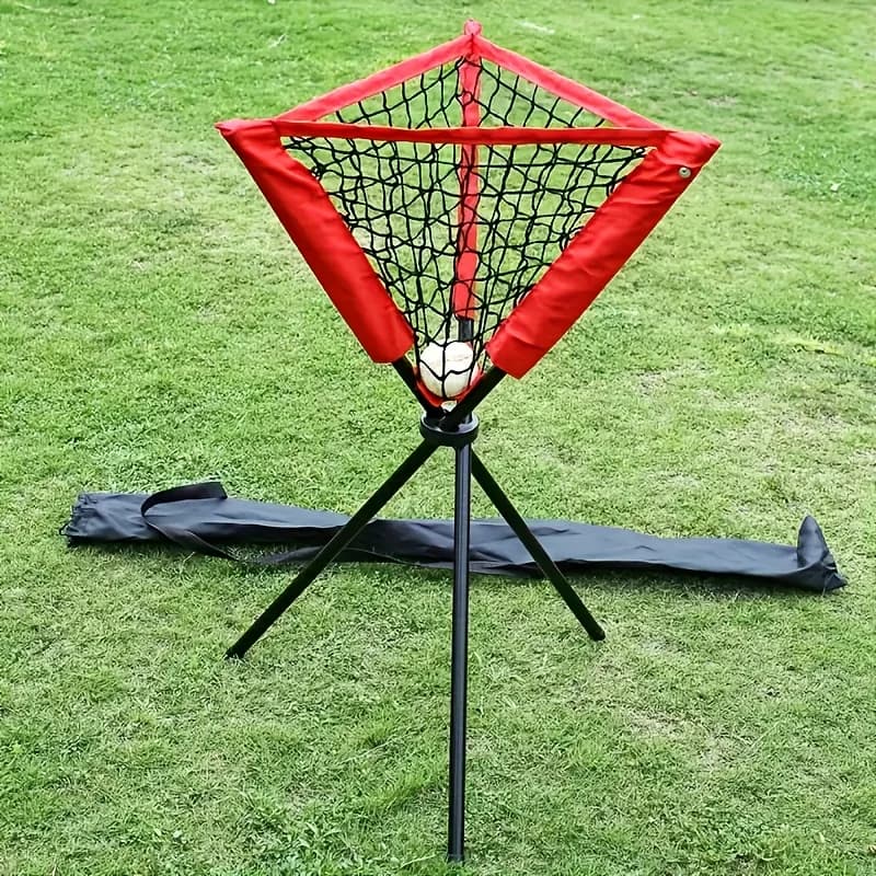 Porta Palline Portatile per Baseball e Softball, Contiene Secchielli di Palline per Allenamento e Esercizi di Battuta