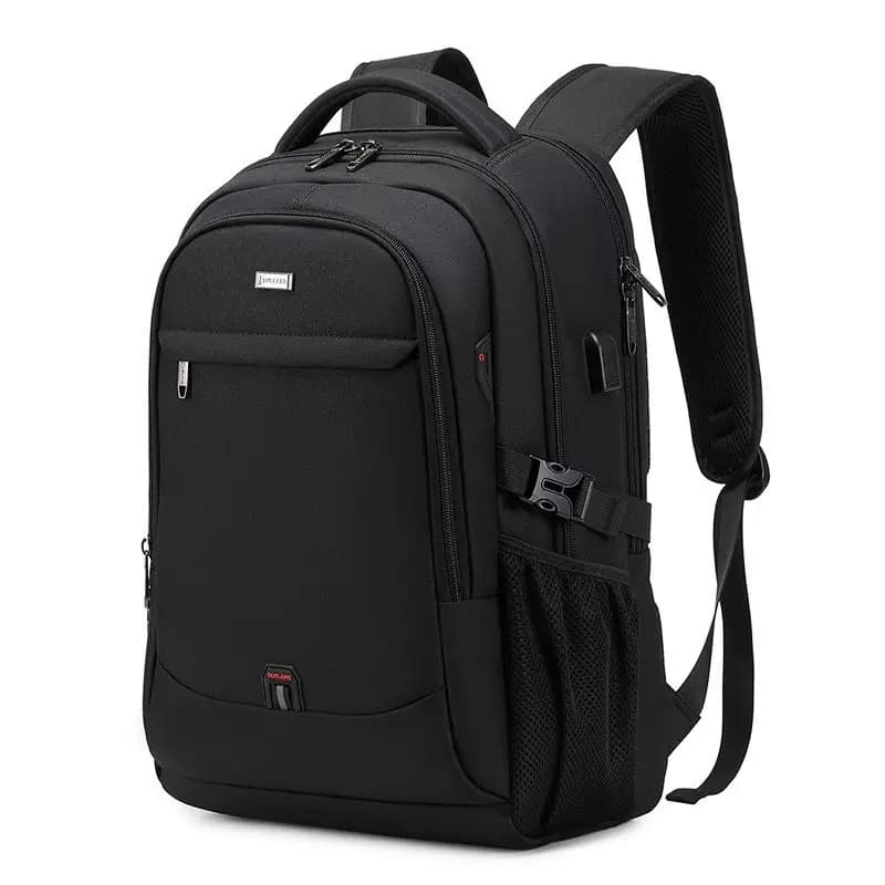 Zaino per laptop da 18 pollici Borsa per notebook impermeabile per uomo Borsa per libri scolastici Zaino multifunzione per uomo con ricarica USB
