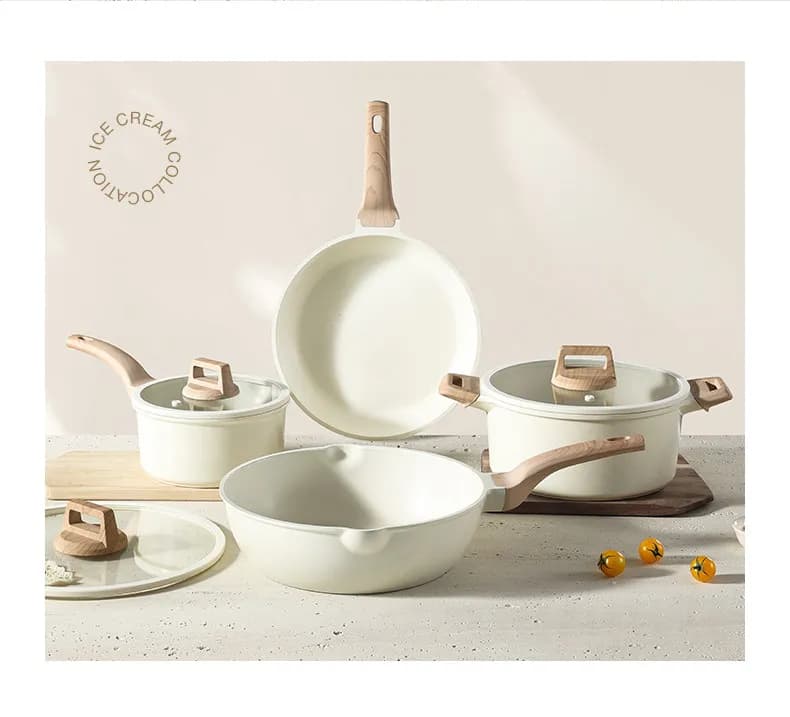 Set di pentole antiaderenti Hxl - vaporiera, padella e pentola tutto in uno per piani cottura a gas e a induzione - perfette per pasta e altro ancora!