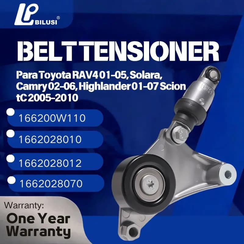 BILUSI Tenditore Cinghia di Montaggio Per Toyota Camry RAV4 Solara Highlander 2.0 16620-0W110 1662028010 1662028012 1662028070