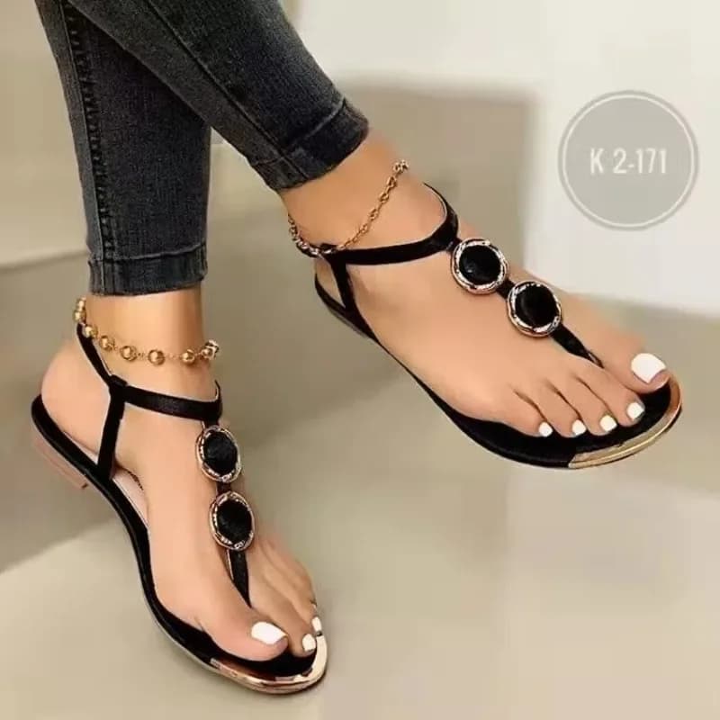 Women's Sandals 2024 New Summer Casual Flat Sandals flip flops Designer Luxury Shoes Fashion Women's Open Toe Sandals Daily Women's Sandals