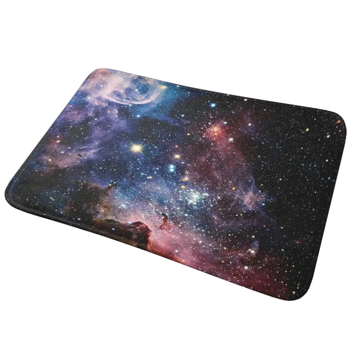 Non-slip Zerbino Mat Space Galaxy Washable Mat for Kitchen Entrance Mats rests bathroom house