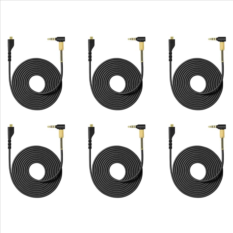 B24B 6X Replacement Audio Headphone Cable for Wireless Gaming Headphones Steelseries Arctis 7 5 3 Pro 4.9 feet cable