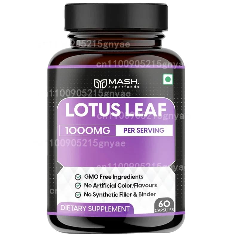 Capsule Dimagranti Cassia & Lotus (Potenza Extra) | Soppressore Naturale dell'Appetito + Bloccante dei Grassi – Vegano, 60 Capsule