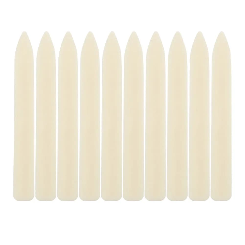 10Pcs Plastic Bone Folder Tool for Paper Crafting Ergonomic Creasing Scoring Folding Bookbinding Card Making Origami Envelope
