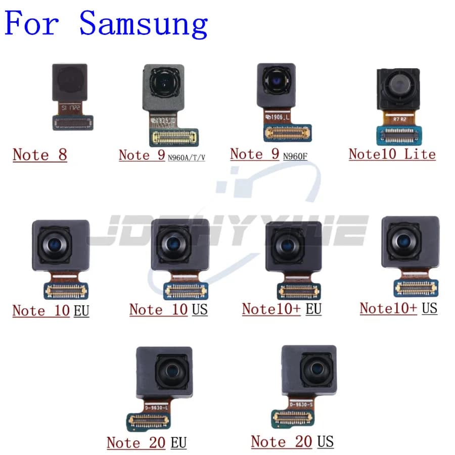 Fotocamera frontale per Samsung Note 20 10 9 8 Plus N981 N975 N970 N960 N950, cavo flessibile per selfie, ricambi per riparazione