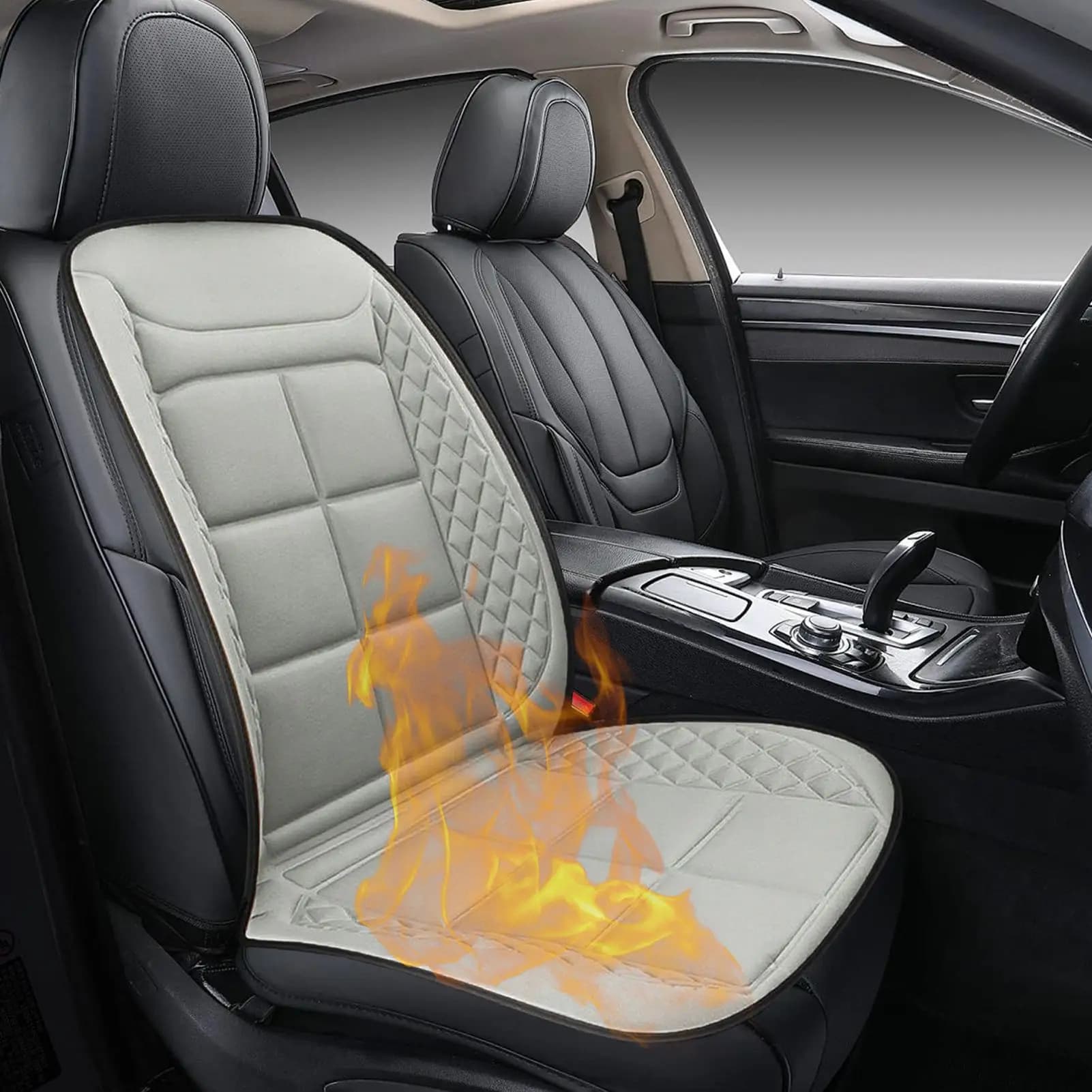 Heated seat cushion cover for car heated car seat Adjustable automotive heating device for the cold season of the car for SUV Auto Vehicles Berlina