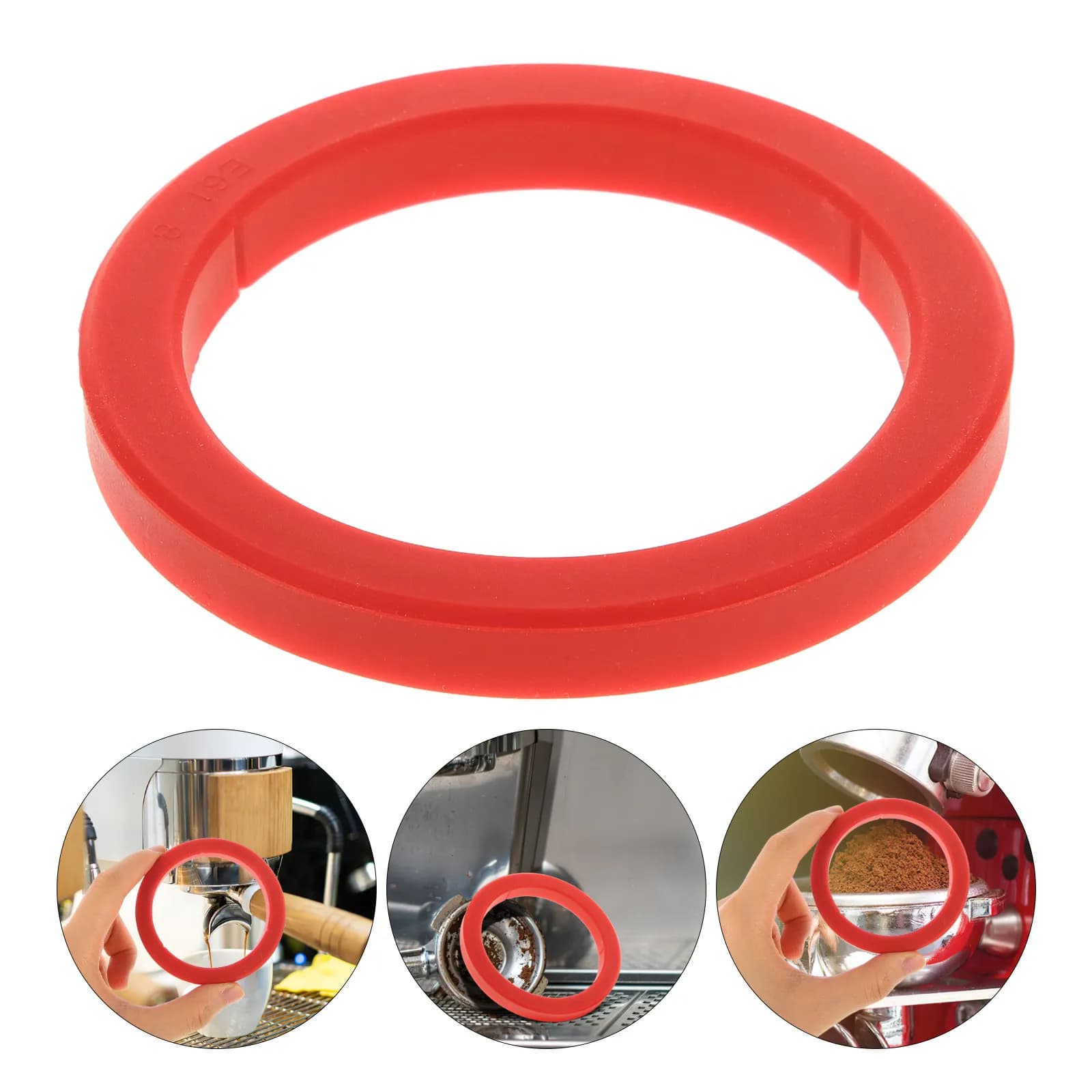 Espresso Machine Accessories Stylish Silicone Steam Ring for Brewing Head Easy to Replace and Store Espresso Machine Accessories