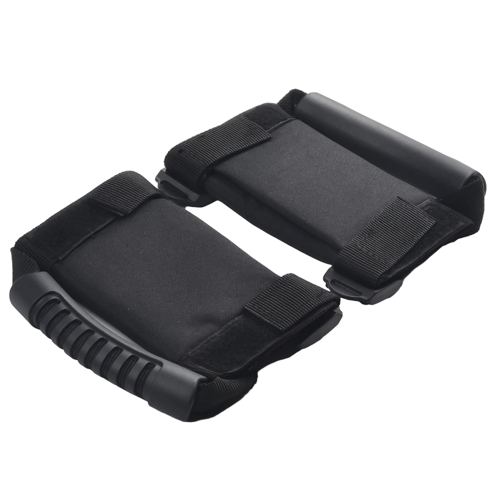 For ATV UTV Roll Cage Handle Grab Rail 2 Pack Adjustable Pull Grip for Off Road Vehicle Roll Bars Up to 0.75 Inch Diameter