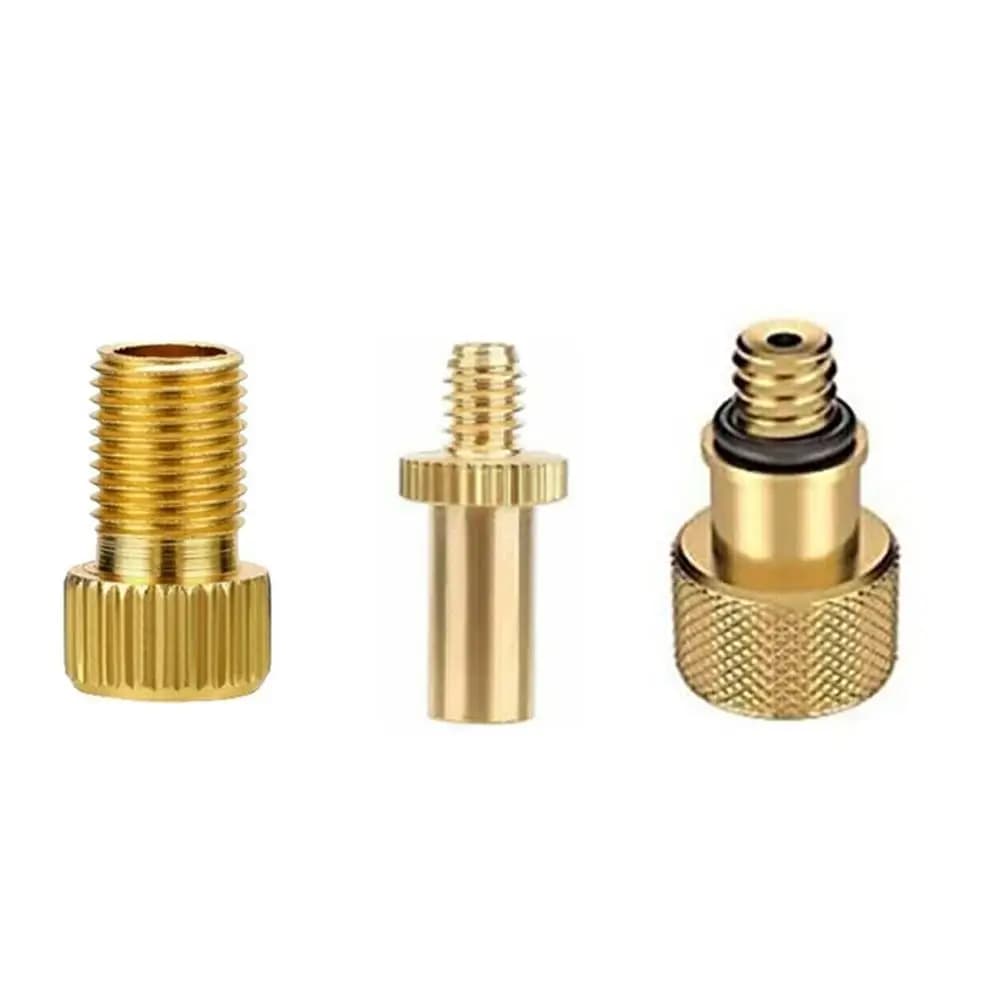 Kit adattatore valvola di trasferimento pneumatici ruota 3 pezzi convertitore valore bici Presta a Schrader pneumatico bici SV/DV/adattatore AV accessorio bicicletta