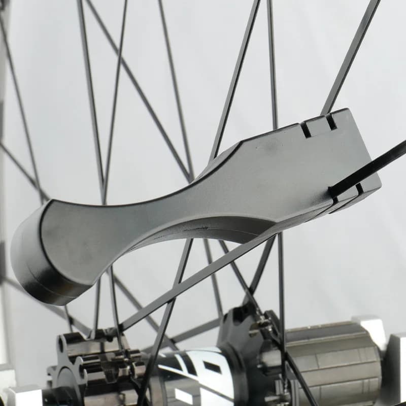 Misuratore di Tensione Raggi Bici, Strumento Tensionatore per Costruttori Ruote, Indicatore Chiave Raggi MTB Bici da Strada, Strumento Preciso e Stabile