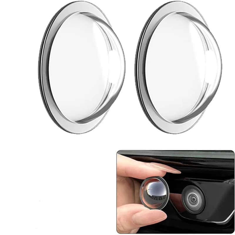 Universal Car Camera Lens Protector 2PCS Rear View Backup Camera Cover 360° Camera Protection Anti Scratch Waterproof