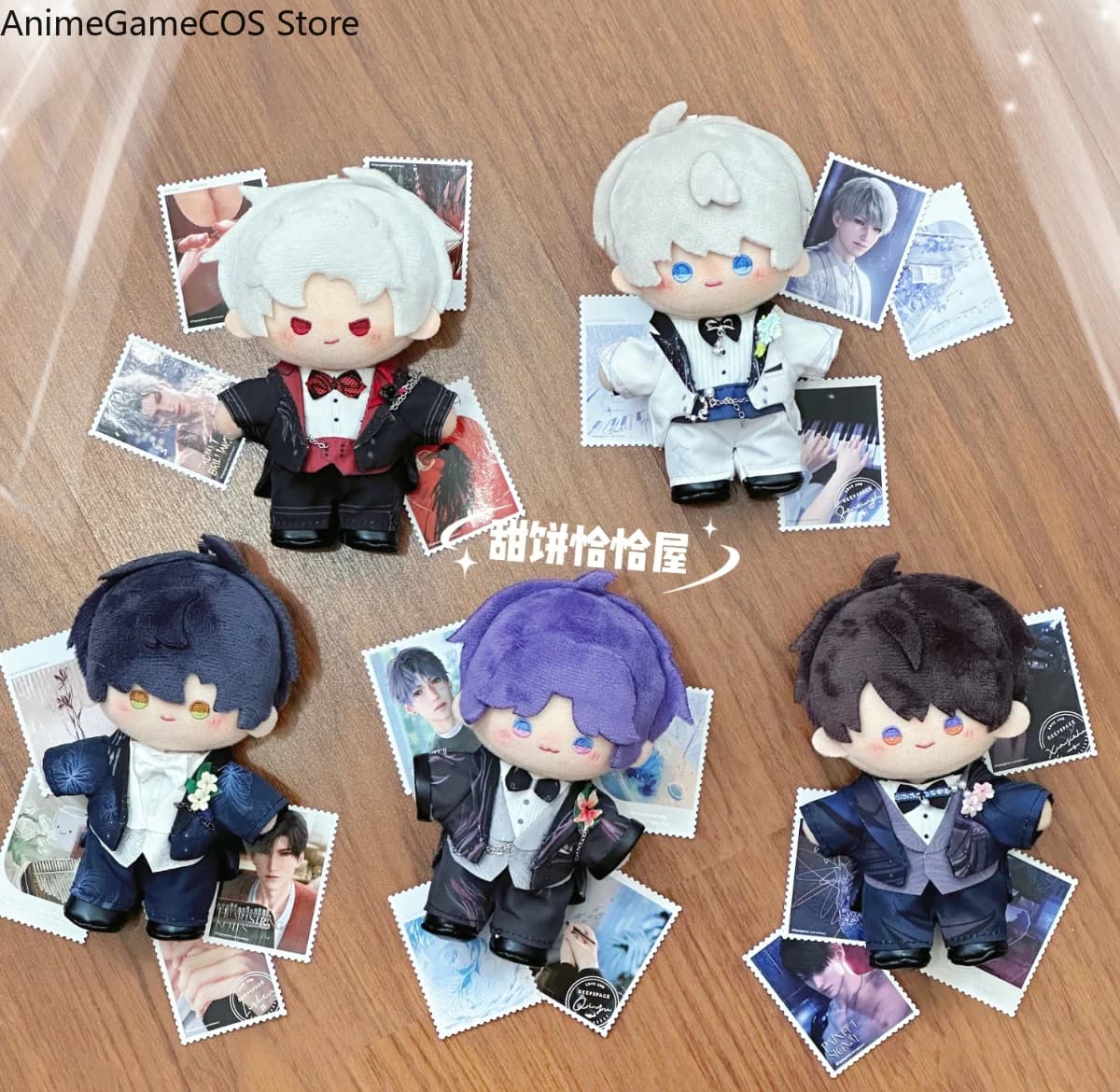Anime Love and Deepspace Sylus Xavier Caleb Zayne Rafayel Doll Clothes Plush Toy Replacement Clothing Birthday Gift Doll