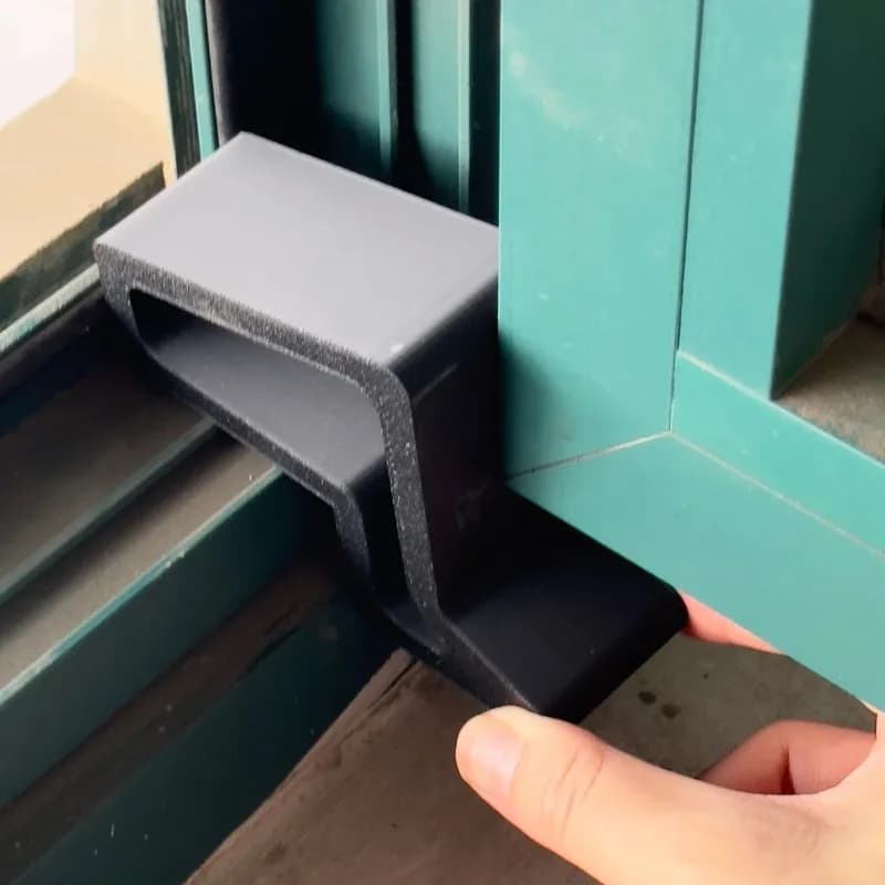 Fermaporta a Cuneo Antiscivolo Resistente per Interni ed Esterni, Supporto per Porta per Uso Domestico, Ferramenta per Miglioramenti Domestici