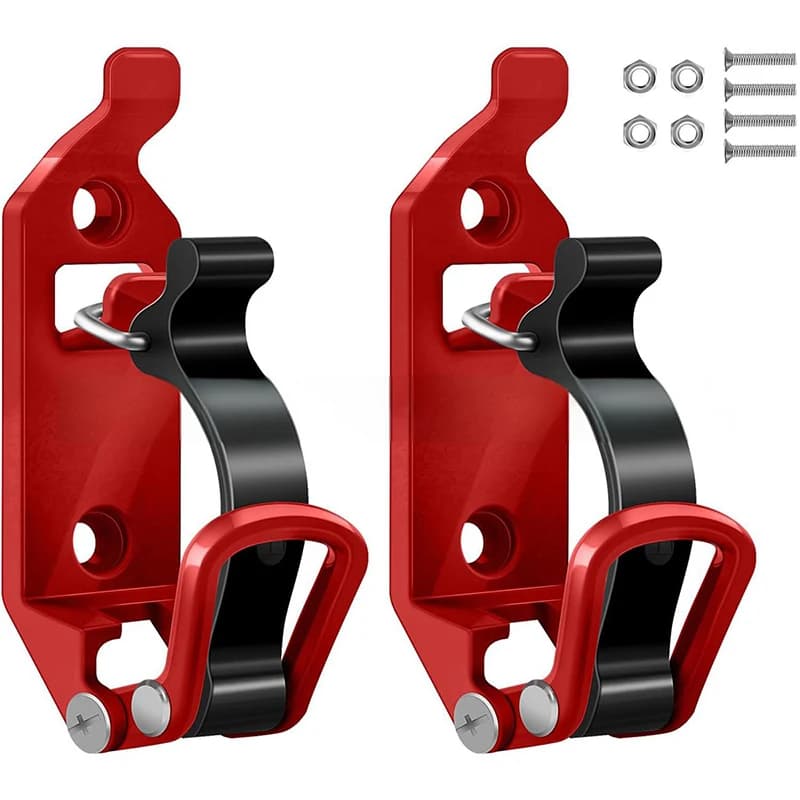 2-4PCS apparecchio di installazione fissa, fibbia del morsetto dello strumento del portapacchi del tetto, staffa della pala staffa di montaggio a parete del rimorchio dell'auto