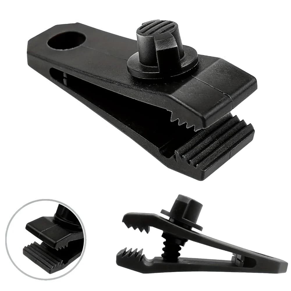 6/10/20/30PCS Heavy Duty Tent Clip Tarp Clips Lock Grip Tent Clamps Clamps for Tarps Awnings Camping Car and Swimming Pool Cover