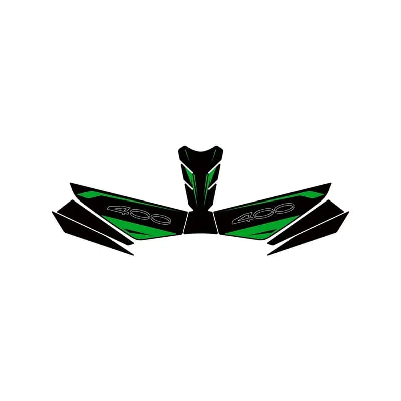 Motorcycle Bodywork Fairing Sticker Tank Pads Gas Knee Grip Traction Sticker Protector For Z400 Z 400