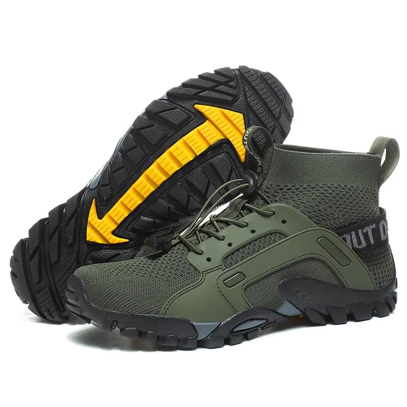 Scarpe Unisex per Escursionismo e Guado, Calzature per Arrampicata e Fitness Outdoor, Antiscivolo, Bivalente per Pesca e Trekking