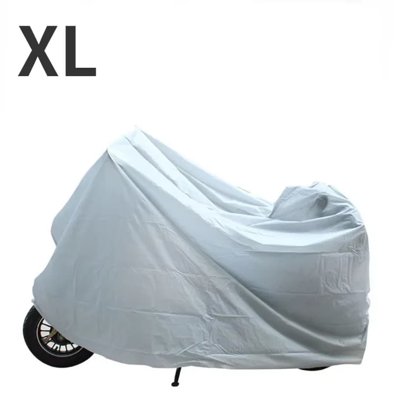 Telo Protettivo XL 140*240cm per Moto, Bici e Veicoli Elettrici in PEVA Monostrato Impermeabile e Parasole