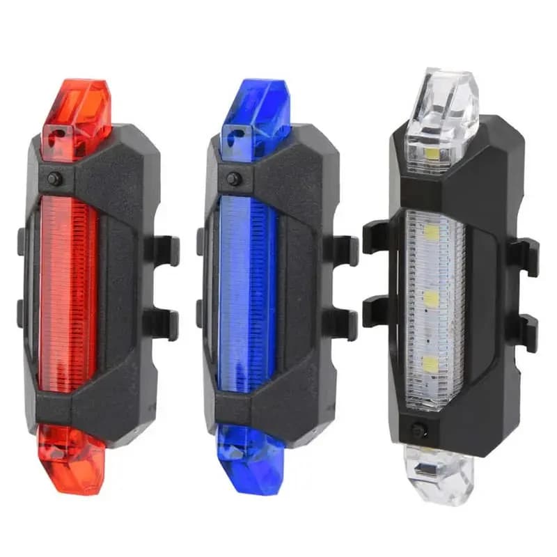 USB Charge Bike Lights Waterproof Flash Tail Light Bike Rear Taillight Ciclismo Luz Bicicleta Mtb Bicycle Cycling Accessories
