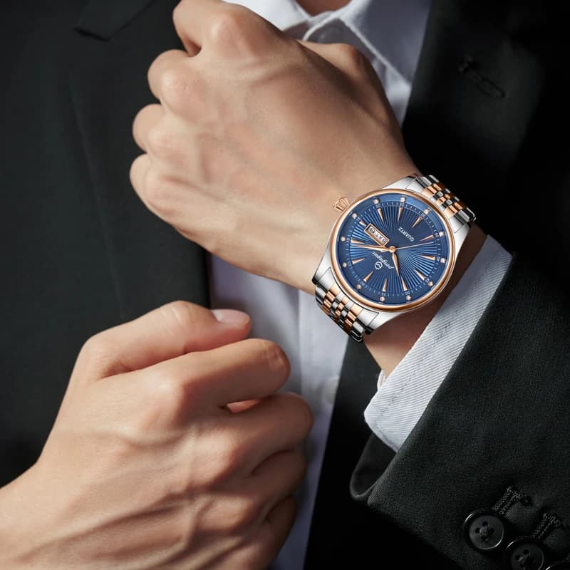 PAAZOMU Ultra Thin Men's and Women's Quartz Watch, Minimalist Style, Waterproof, Bright, With Comfortable Strap, Reloj Men's Watches