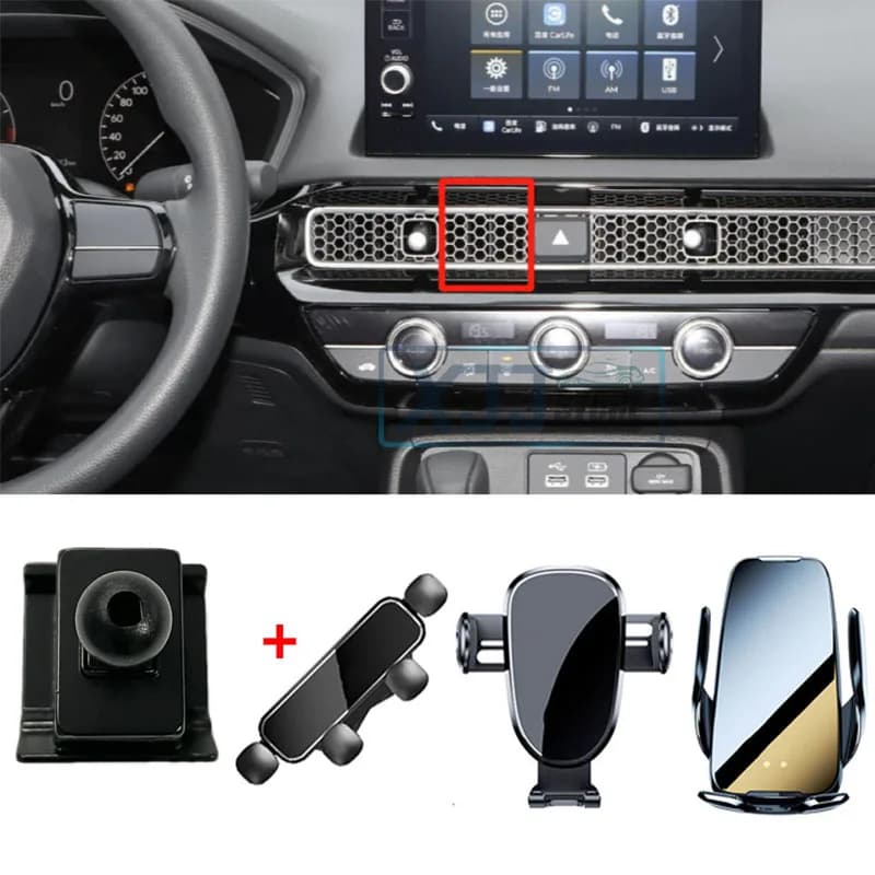 Per Honda Civic 11th Gen 2022 2023 2024 supporto per telefono per auto dedicato Base staffa di montaggio per collocazione accessori per auto