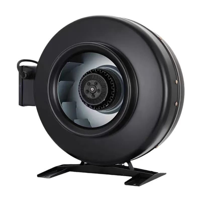 70W 75W Tubo Rotondo Coassiale Piccolo Ventilatore Centrifugo Silenzioso Forte Booster Turbina/Spazzola di Scarico Rotore Esterno 220V
