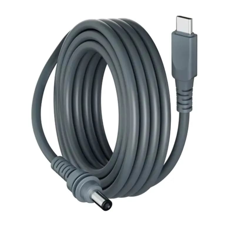 AS95-For Starlink Mini 100W DC To USB-C Power Cable USB Type-C Input To Waterproof Power Cable For Camping Boat 10M