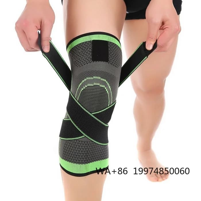 Produttore di gomitiere regolabili personalizzate/ginocchiera coppia di manicotti di compressione supporto per ginocchio/supporto per articolazioni di potenza