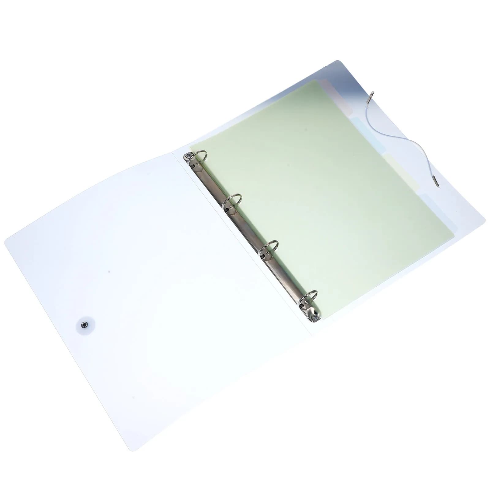 Eleganti Cartelle Colorate con Copertina in Plastica per Quaderni a Fogli Mobili, Diari, Agende, Scrapbook e Archiviazione