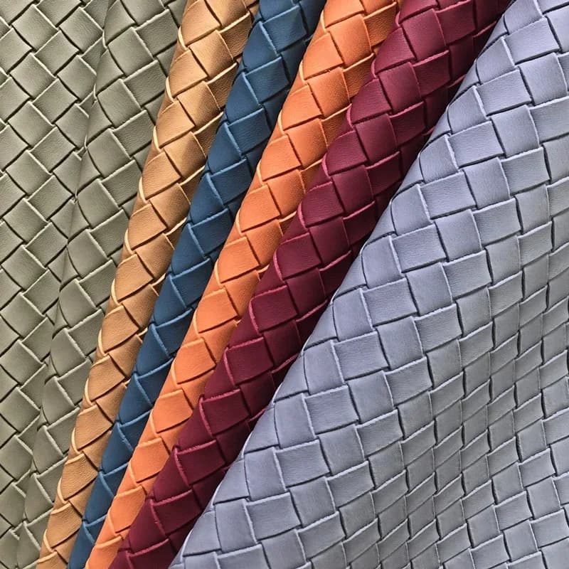 50x138 cm all'ingrosso divano diamante grana morbida tessuto artificiale in pelle PU per divano seggiolino auto sedia da gioco
