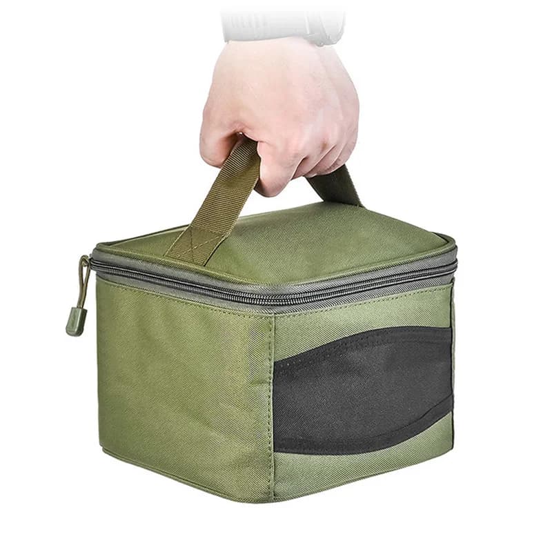 1 pcs Fishing Mill Bag, Spinning Mulinelli Portable Case 500-10000 Series, Oxford Fabric Fishing Equipment Organizer